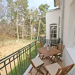 Apartmán Haus Meeresblick A 1 23 Strandmuschel Mit Balkon Baabe