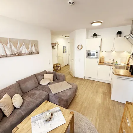 Haus Meeresblick A 1 23 Strandmuschel Mit Balkon Apartmán