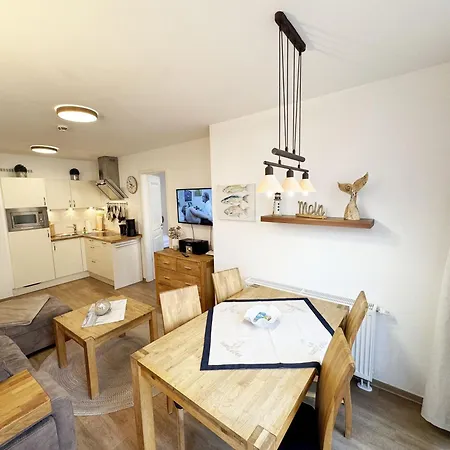 Haus Meeresblick A 1 23 Strandmuschel Mit Balkon Baabe