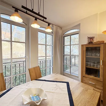 Haus Meeresblick A 1 23 Strandmuschel Mit Balkon * Baabe